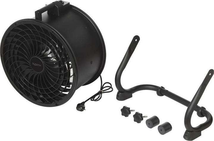 Produktbild Sygonix Bodenventilator 120 W Schwarz Schwenkbar (61.70 dB)