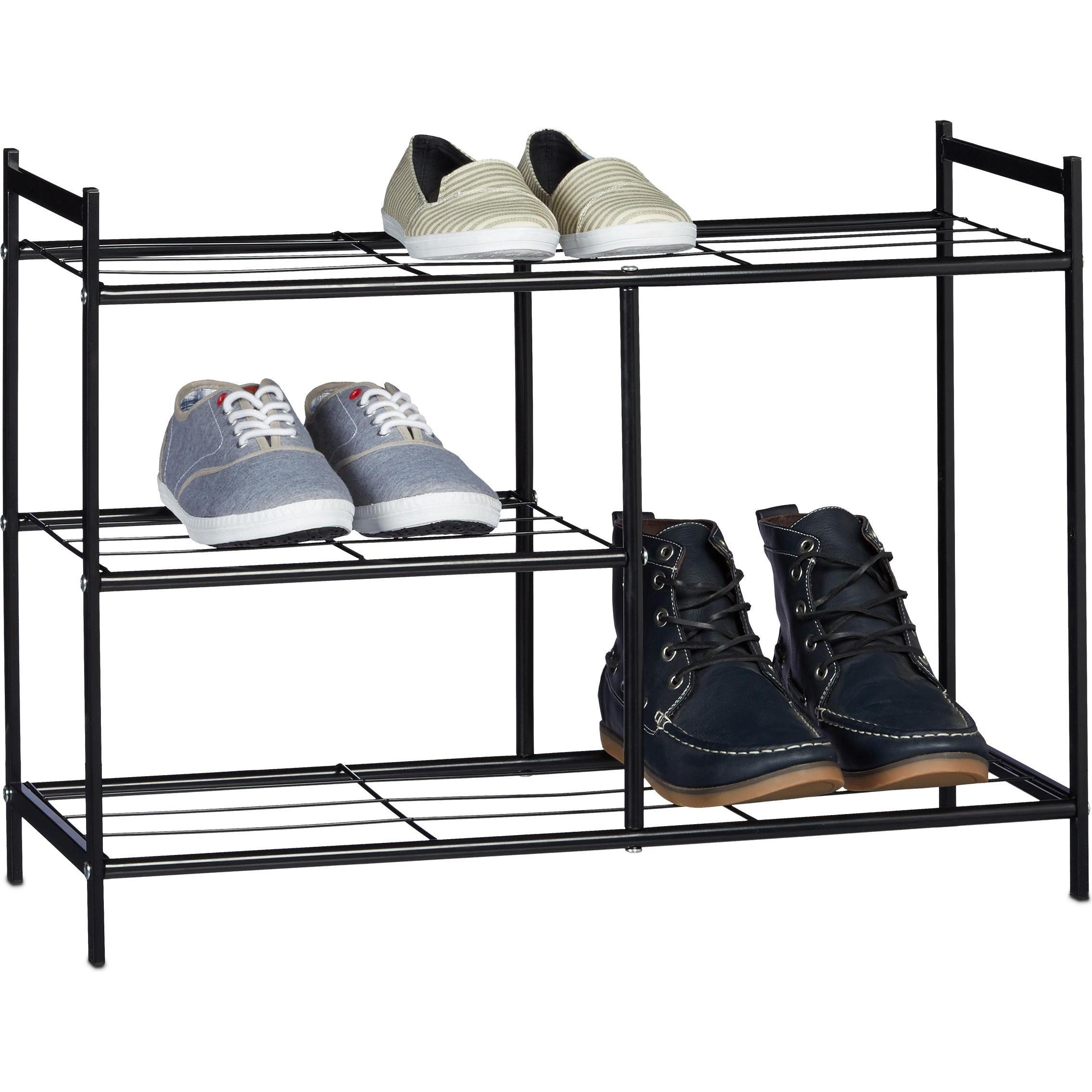 Relaxdays, Schuhschrank, Baylee (49 x 36.5 x 91 cm)