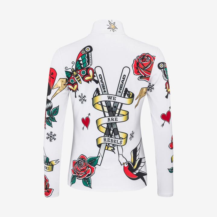 Actual product image Head Rebels Flash Midlayer Women White/Red (M)