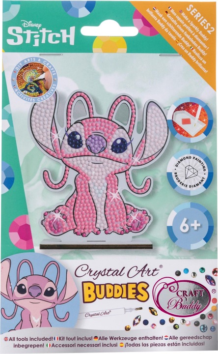 Immagine prodotto Craft Buddy Angelo, compagno artistico in cristallo di circa 11x8 cm