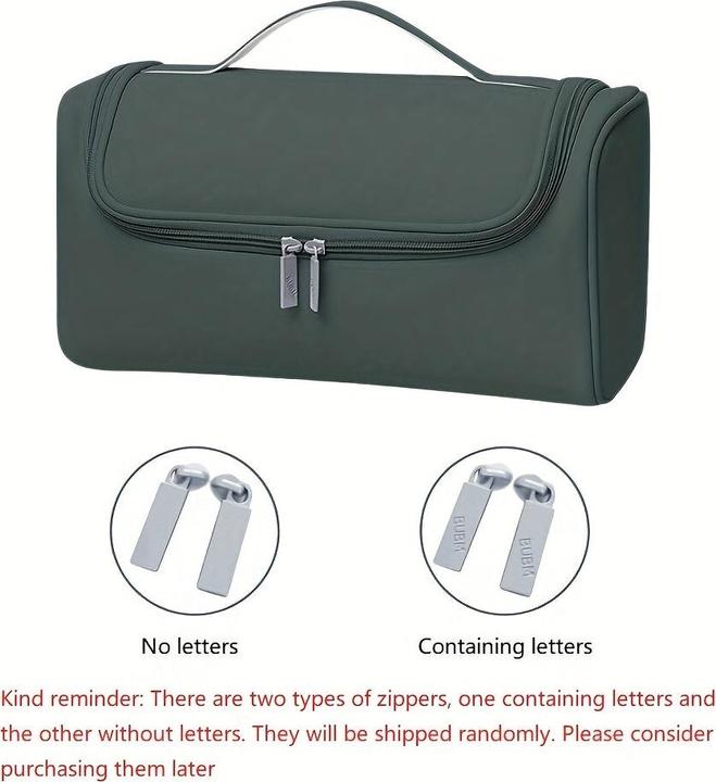 Actual product image Only-Bags.Store Multifunktionale Kosmetiktasche für Haartrockner, Lockenstab, Styling-Tools - PU-Material