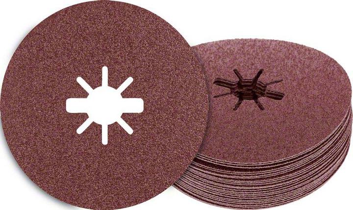 Actual product image Bosch Professional Zubehör EXPERT R781 Prisma Ceramic X-LOCK fibre disc, 125 mm, 22.23 mm, G 80 (80)