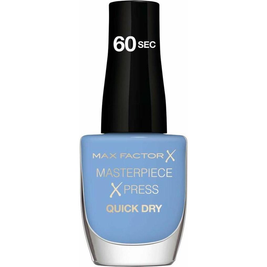 Max Factor, Nagellack, Laca U as M Factor Xpress 855 (855 Blue Me Away, Farblack)