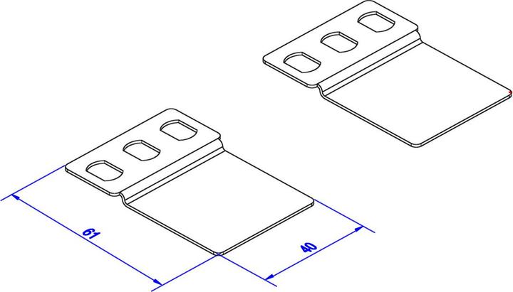 Produktbild Bachmann MontageKit Brackets
