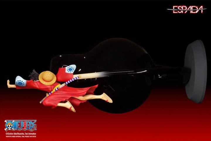 Actual product image Espada One Piece "Monkey D. Luffy" 1/8 PVC Wall Statue