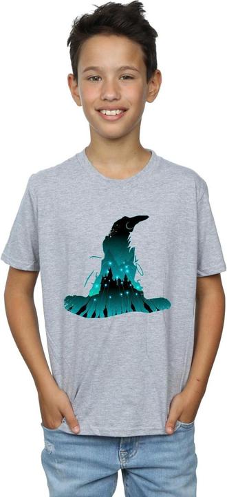 Immagine prodotto Hogwarts Silhouette Maglietta Ragazzi (152, 158)