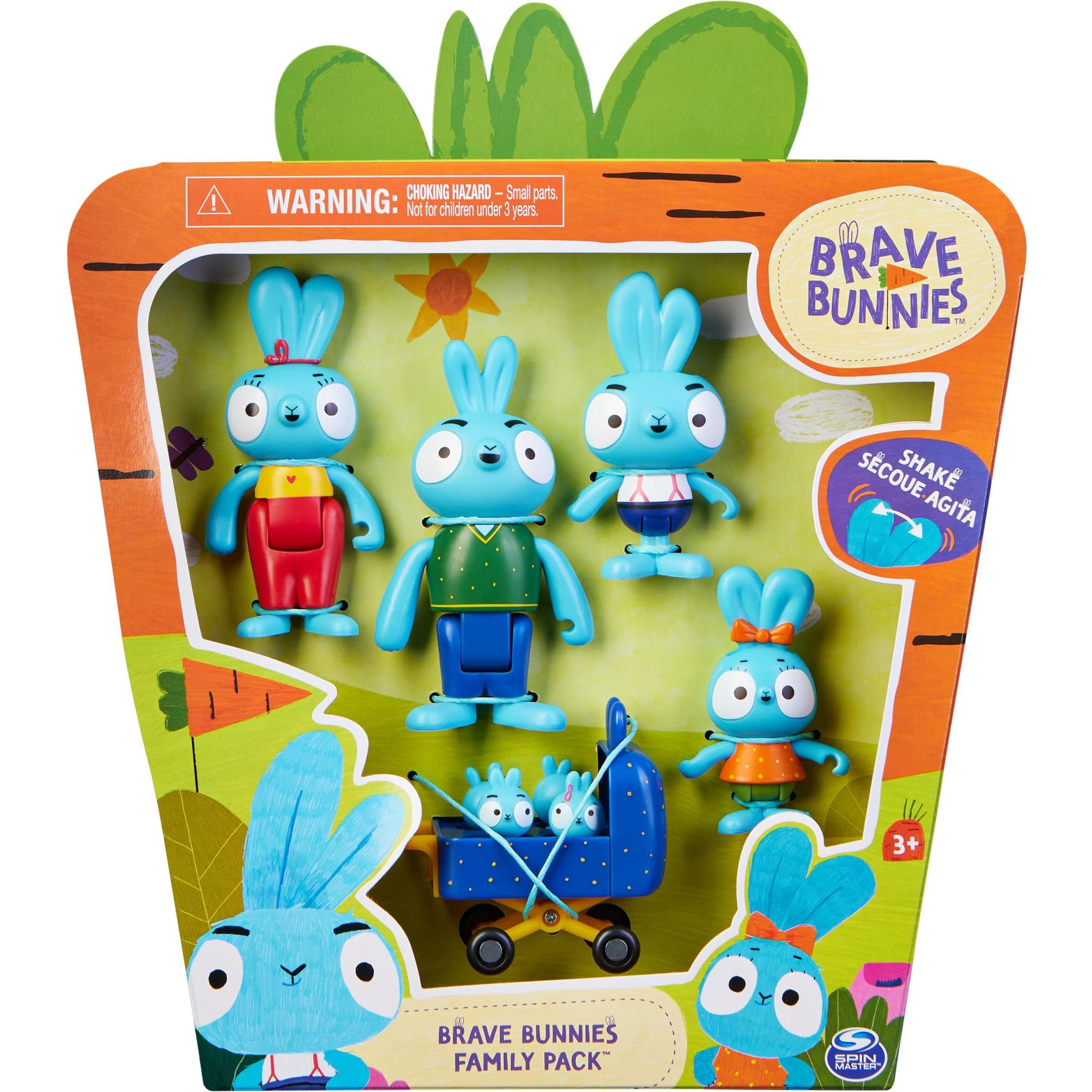 Spin Master Brave Bunnies Figure Geschenkset