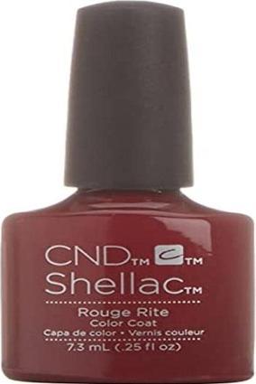 Image du produit CND Gomme laque - Manteau Couleur Rouge Rite (Rite Rouge, Vernis semi-permanent)
