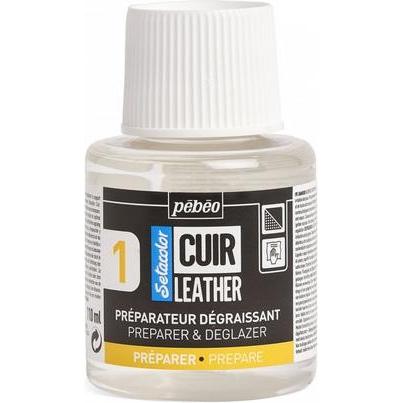 Pebeo, Künstlerfarbe + Bastelfarbe, SetaLeder Entfetter-Vorbereiter (110 ml)