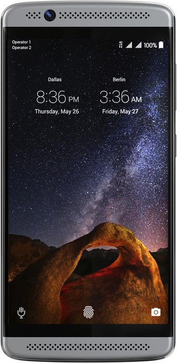 Actual product image ZTE Axon 7 mini (32 GB, Quartz grey, 5.20", Hybrid Dual SIM, 16 Mpx, 4G)