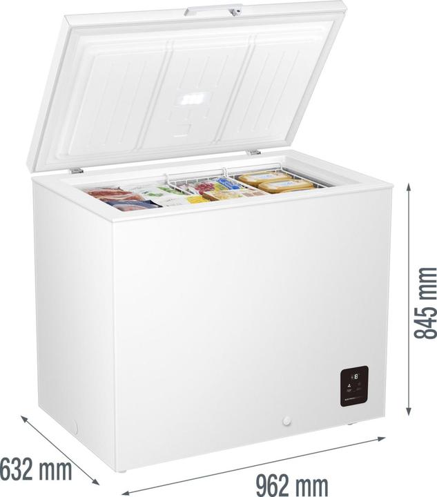 Actual product image Gorenje FHC22A6W5 (Stand-alone, 217 l)