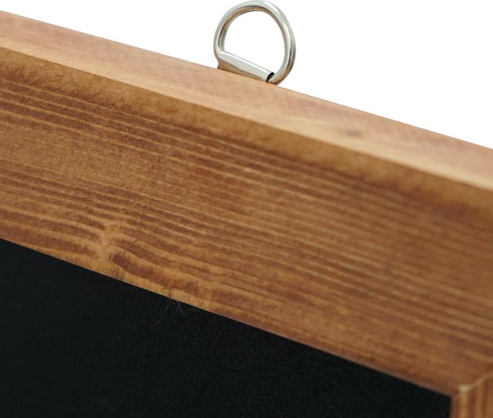 Image du produit Europel Tableau à craies avec cadre en bois, 500 x 700 mm, naturel (Tableau noir, 50 x 70 cm)