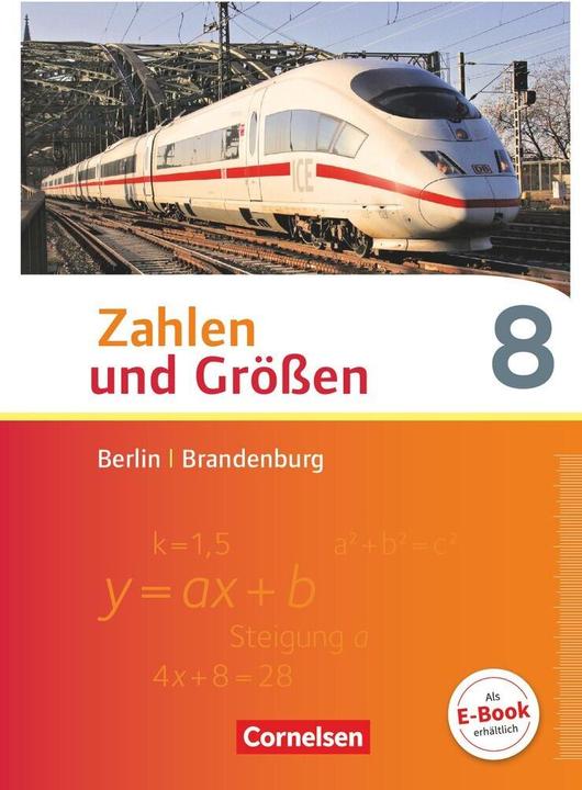 Produktbild Zahlen und Grössen 8. Schuljahr. Schülerbuch (Deutsch, Bernhard Bonus, Ines Knospe, Martina Verhoeven, Udo Wennekers, 2016)