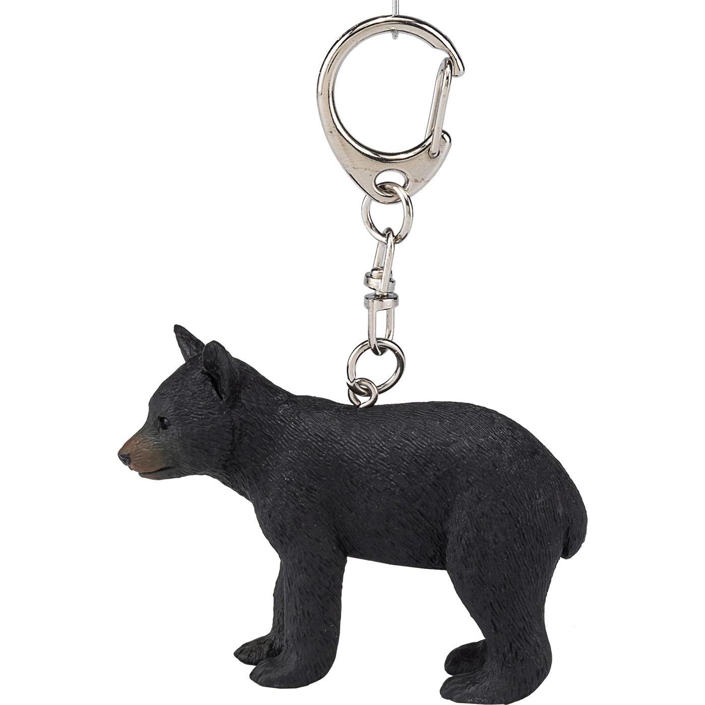 Thumbnail - Q Mojo, Jungen, Schlüsselanhänger, Mojo Schlüsselanhänger Black Bear Cub - 387438, Schwarz