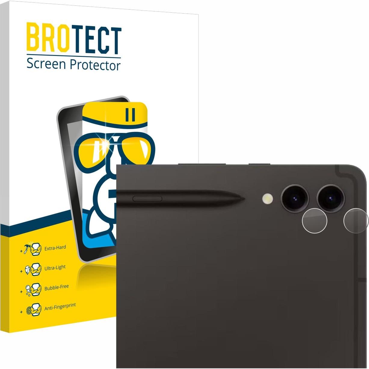 BROTECT AirGlass Panzerglasfolie (1 Stück, Galaxy Tab S9 Plus), Tablet Schutzfolie