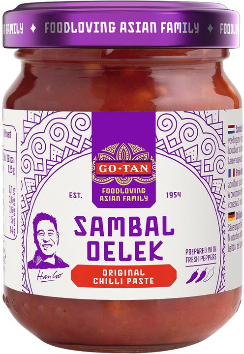 Immagine prodotto Go-Tan Sambal Oelek (pasta di peperoncino) 100g (180 g)