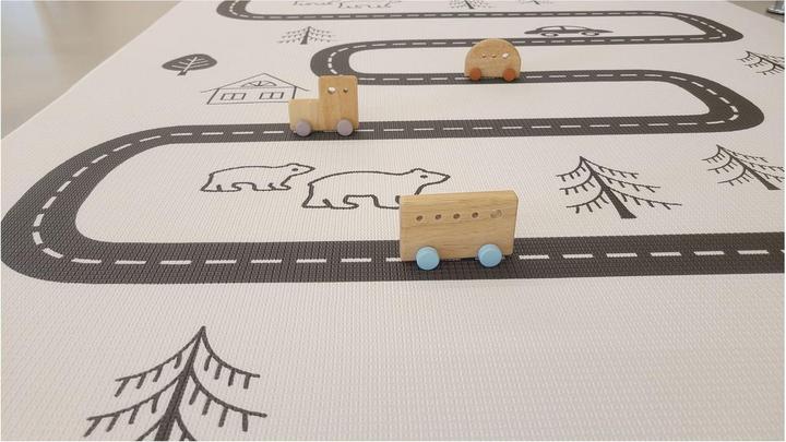 Image du produit Dwinguler Tapis de jeu Rainbow & Nordic 230 x 140 cm (25 x 25 x 143 cm)