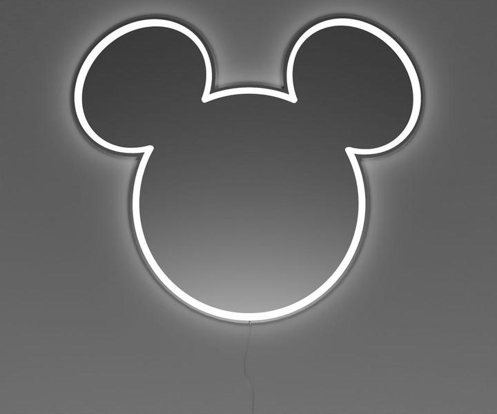 Actual product image YellowPop Mickey Mouse logo with silver mirror by