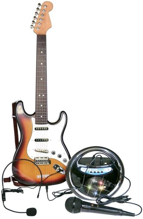 Image du produit Bontempi Guitare électronique rock avec ampli (Multilingue)