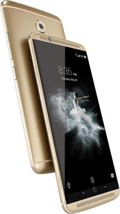 Actual product image ZTE Axon 7 (64 GB, Ion Gold, 5.50", Hybrid Dual SIM, 4G)