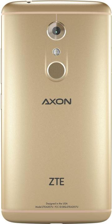 Actual product image ZTE Axon 7 (64 GB, Ion Gold, 5.50", Hybrid Dual SIM, 4G)