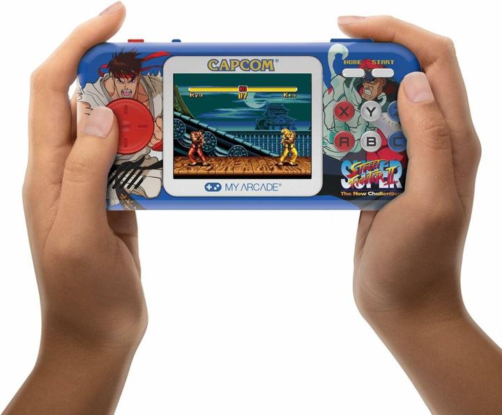 Actual product image Sombo Retro Pocket Player Street Fighter II