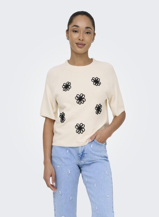 Produktbild Only Onlkatia Ss O-Neck Detail Ex Knt (S)