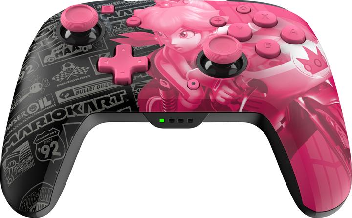 Produktbild PDP Rematch Glow Wireless Grand Prix Peach (Switch, Switch Lite, Switch OLED)