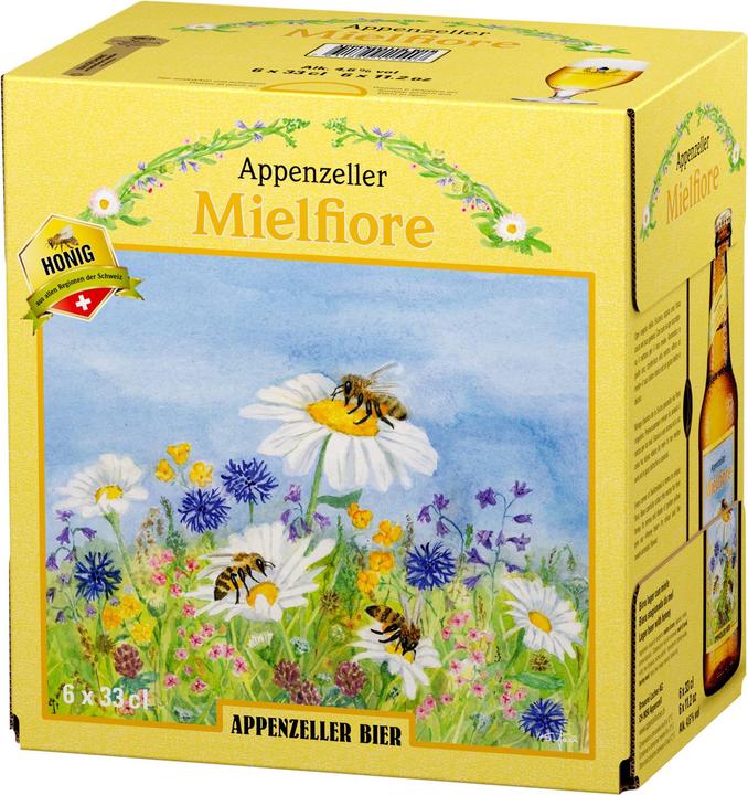 Image du produit Appenzeller Bier Mielfiore 6 x 0,33 l (6 x 33 cl)
