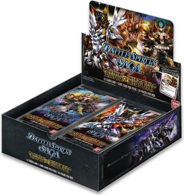 Actual product image Bandai Dawn Of History Booster Box EN (English, Booster display)