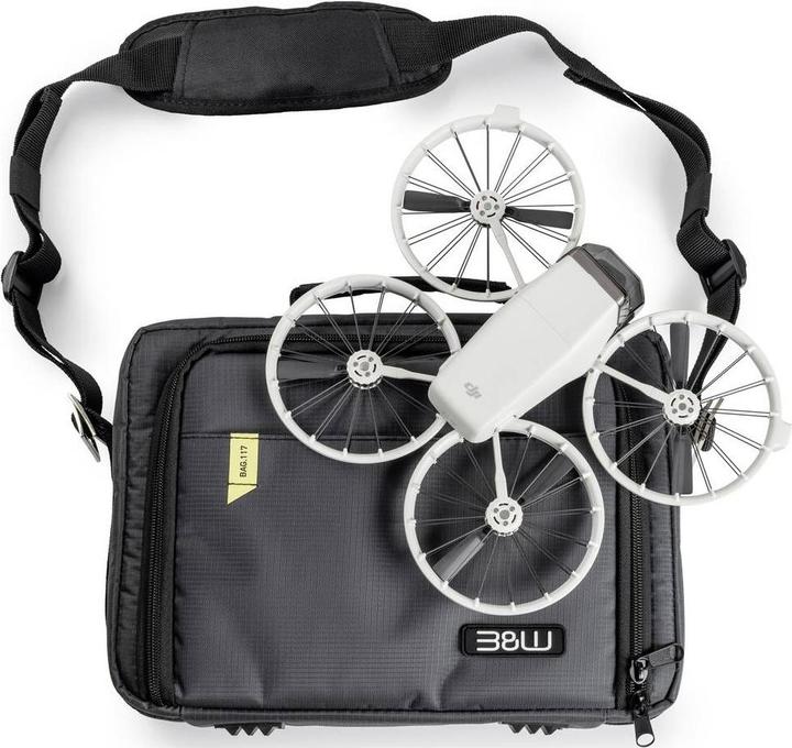 Produktbild B+W Drone.bag TEX.117.Flip - grey (Drohnen Tragetasche)
