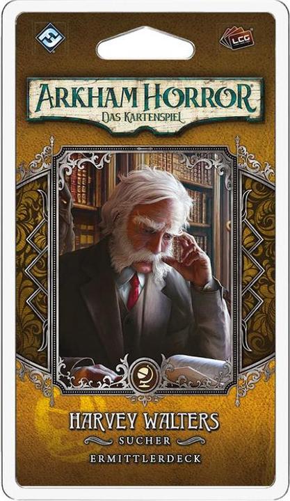 Produktbild FFG FFGD1148 - Harvey Walters Ermittlerdeck: Arkham Horror: LCG (DE-Erweiterung) (Deutsch)