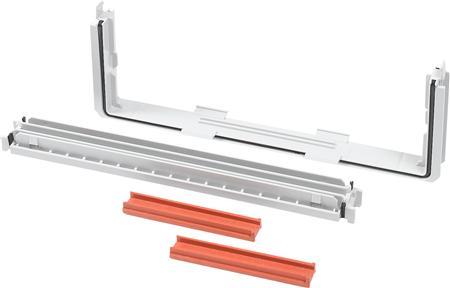 Actual product image Ensto Wall unit assembly set for 400 mm openings Cubo P complete incl. locking rail