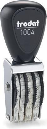 Trodat Datumsstempel Classic 1004 Abmessung der Stempelfläche: 12 x 3 mm ( Ausführung der Drucktexte: Mo...