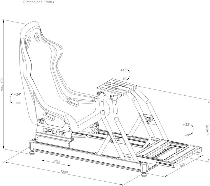 Immagine prodotto Oplite Cockpit R8 Fury