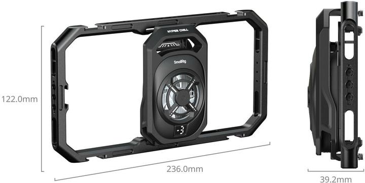 Image du produit SmallRig All-in-One Thermal Phone Cage Kit, Detailfarbe: Schwarz (Cage)