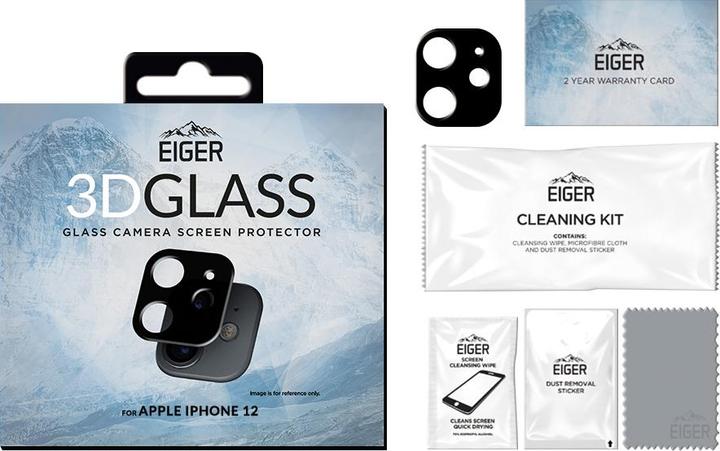 Actual product image Eiger Mountain Glass Lens (1 pcs., Apple iPhone 12)