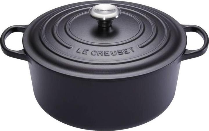 Produktbild Le Creuset Signature (24 cm, Bräter + Schmortopf, Gusseisen)