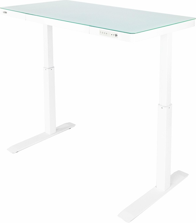 Actual product image Seville Classics High table Airlift 1.2 x 0.6 m, white, depth