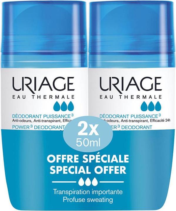 Image du produit Uriage Déodorant à bille Power 50ml - Pack de 2 (Roll-on, 50 ml)