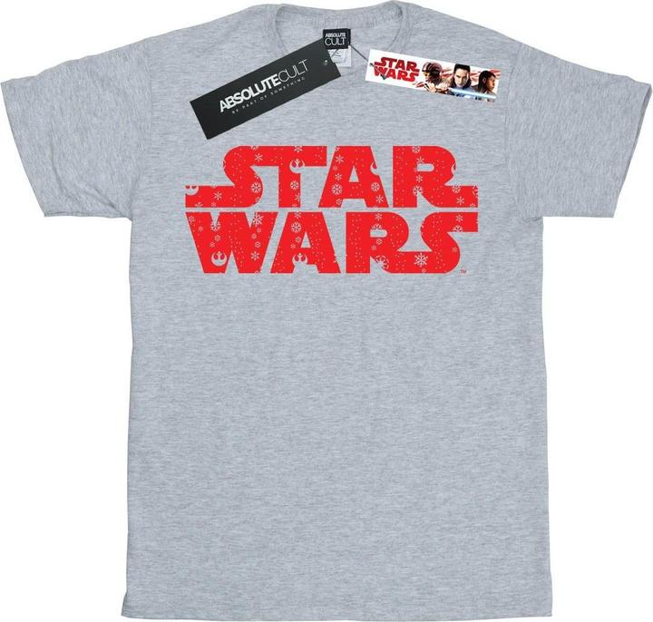 Produktbild Star Wars Christmas Logo TShirt Jungen (152, 158)