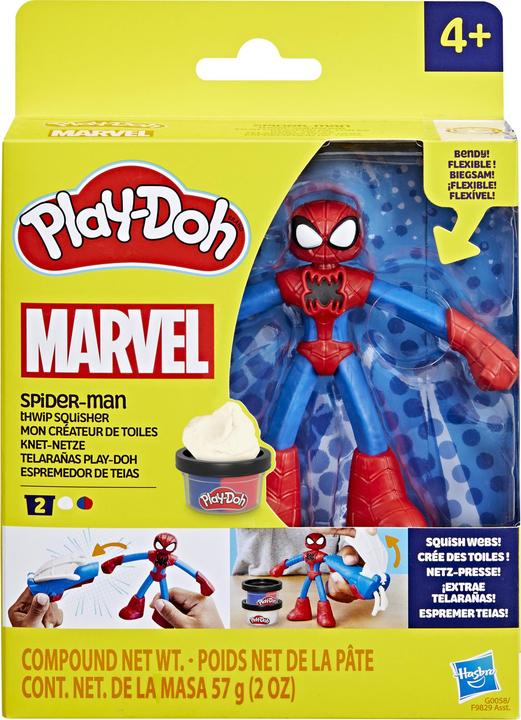 Actual product image Play-Doh Marvel Spider playset with action figure
