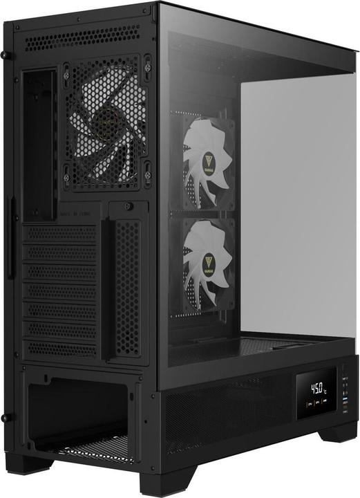 Image du produit Gamdias Boitier Moyen Tour ATX Atlas M1 RGB avec panneaux vitrés (Noir) (ATX, mATX, Mini-ITX)