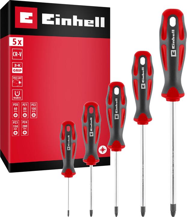 Einhell Accessories Schraubendr. Satz PZ 5-tg