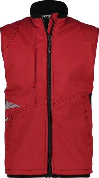Produktbild Dassy Softshell-Weste Fusion lehmbraun/anthrazitgrau Gr. S (S)