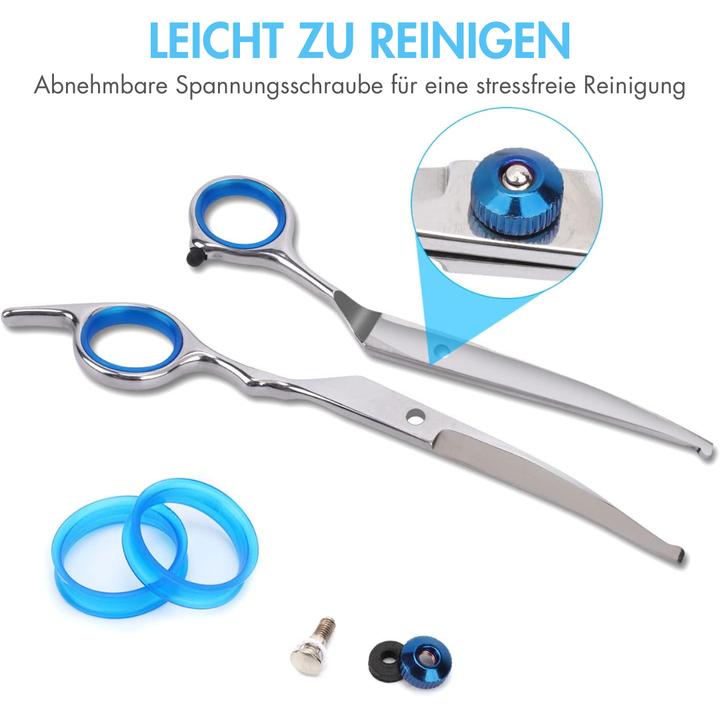 Produktbild Suba Gebogene Schere (Hund, Katze)