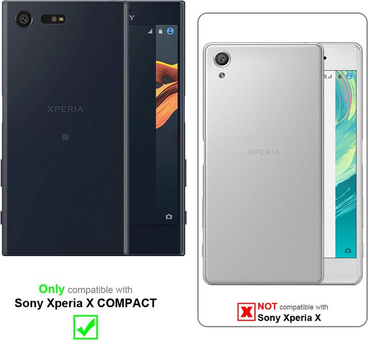 Produktbild Cadorabo TPU Frosted Hülle (Sony Xperia X Compact)