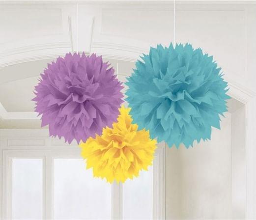 Image du produit Amscan Couleur des pompons (12 pcs)
