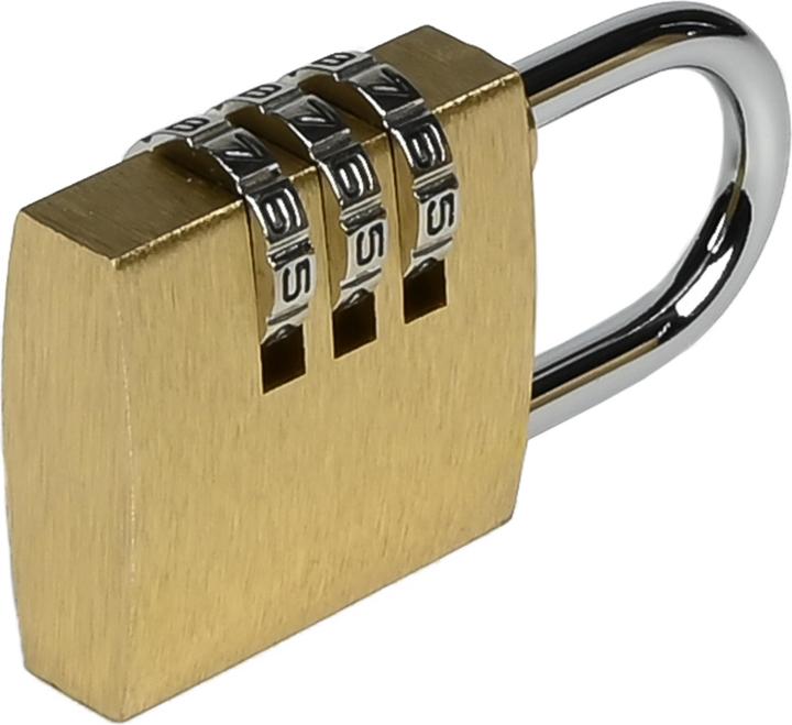 Actual product image Tri-circle padlock combination lock 30 mm bc