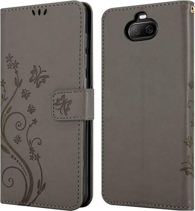 Actual product image Cadorabo Flower Book Cover (Sony Xperia 8)